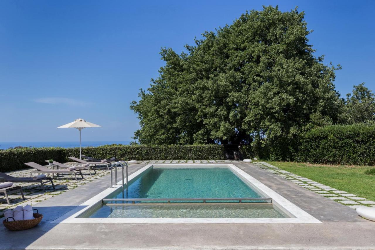 Lux Villa Mia With Heated Pool, 2Km To Beach & Childrens Area! Mikro Metochi Exterior foto