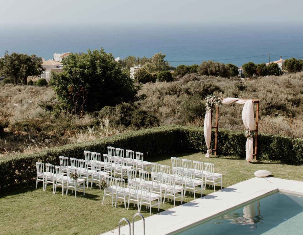 Lux Villa Mia With Heated Pool, 2Km To Beach & Childrens Area! Mikro Metochi Exterior foto
